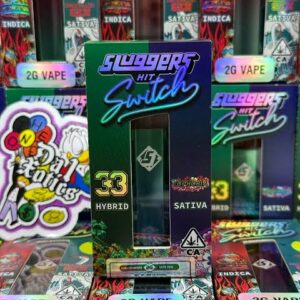 Sluggers 2g switch disposable dual-flavor vape with professional stealth delivery packaging for Australia and New Zealand.