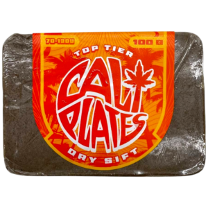 Cali Plates 100g regular dry sift hash plate with professional stealth delivery packaging for Australia and New Zealand