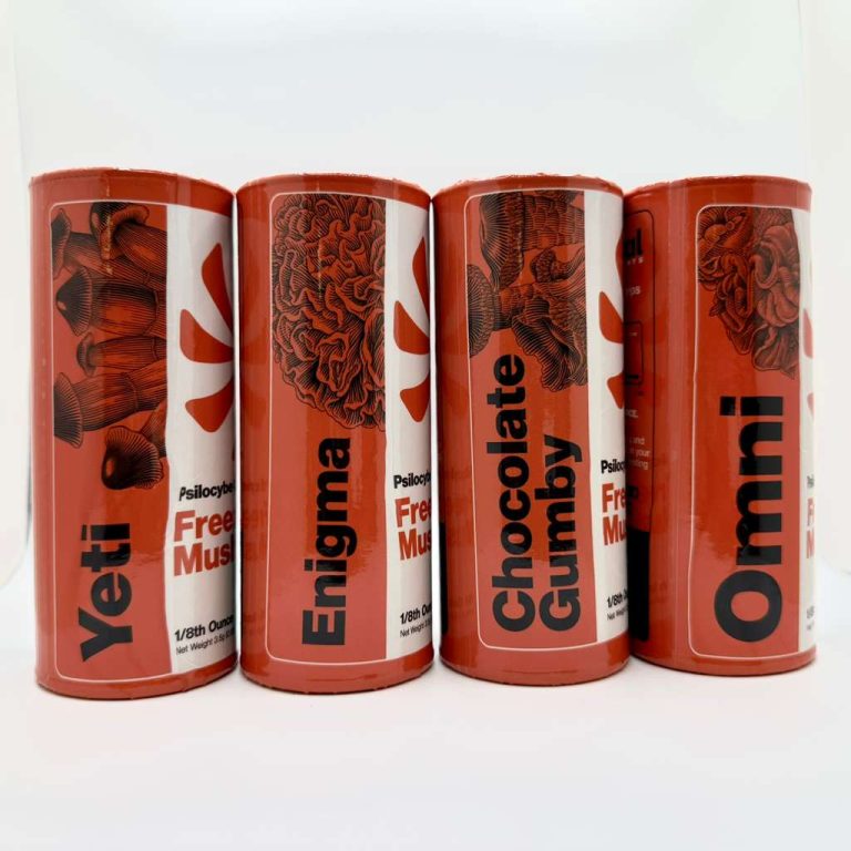 Capital Flights 3.5g freeze-dried mushrooms in professional stealth delivery packaging for Australia and New Zealand.